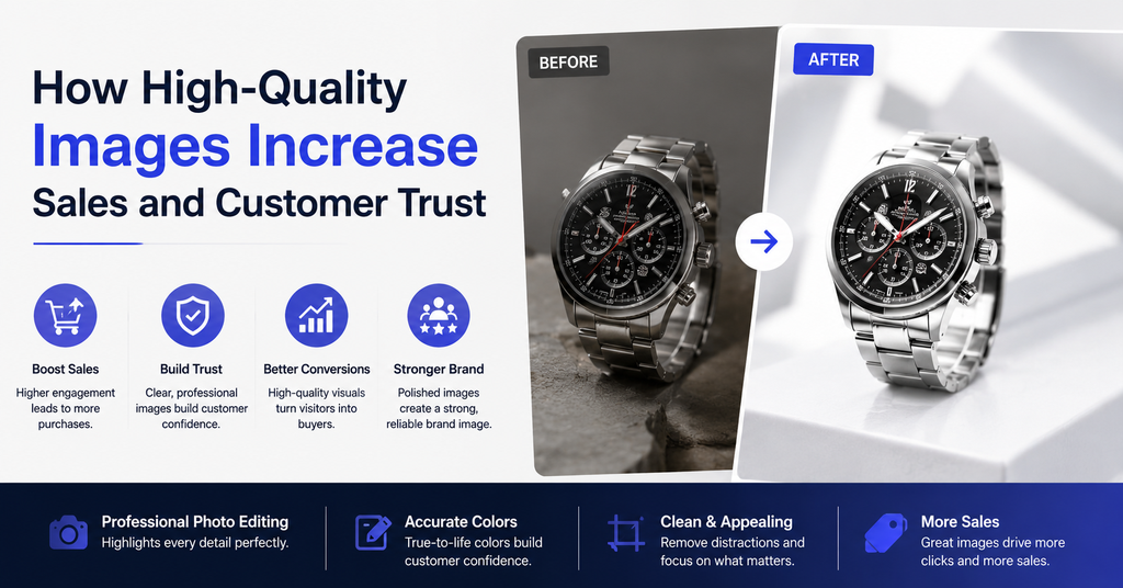  How High-Quality Images Increase Sales and Customer Trust - Cover Image